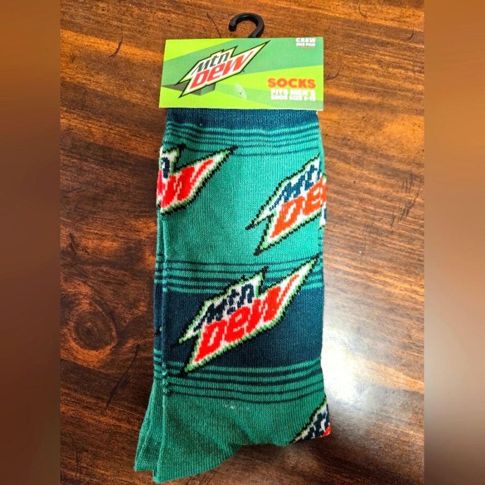 Mtn Dew Socks